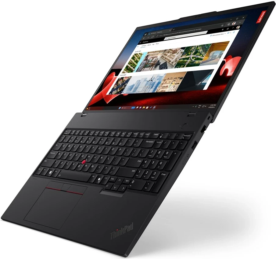 Laptop Lenovo ThinkPad T16 Gen 3, 16", Intel Core Ultra 5 125U, 16 GB RAM, 512 GB SSD, Touchscreen, Zi