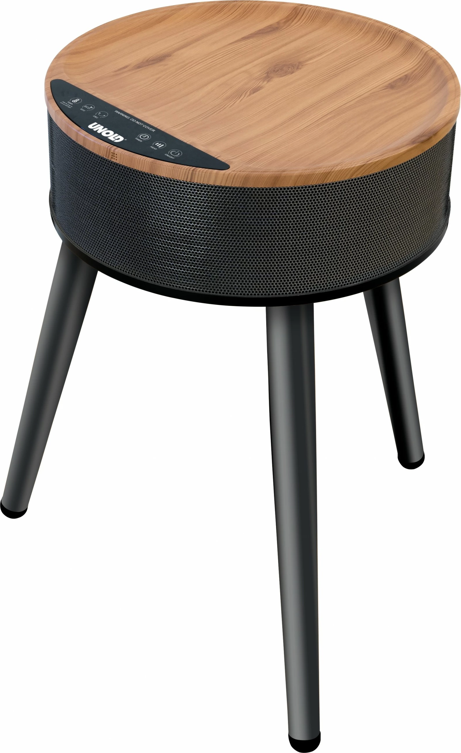 Ngrohës elektrik UNOLD 86545, Keramik, 1.2 m, Ngjyrë e zezë