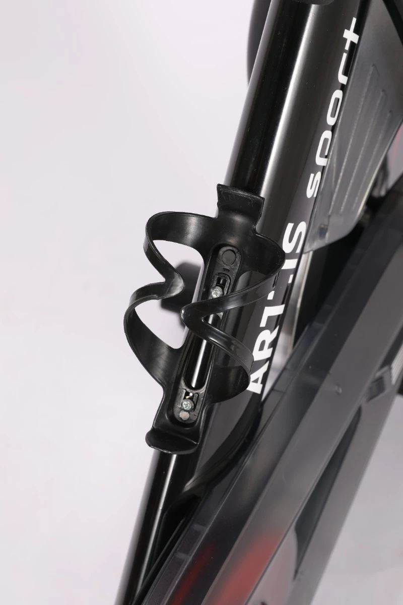 biçikletë statike indoor ART.IS sport Superior AS2 (AS8718), volant 8 kg, Bluetooth Kinomap/Zwift, deri 120 kg, e zezë/kuqe