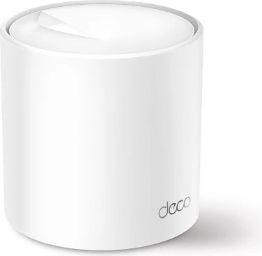 Sistem Mesh WiFi 6 TP-LINK Deco X50 AX3000 dy-bandësh, 3x Gigabit, bardhë, paketë 1 copë
