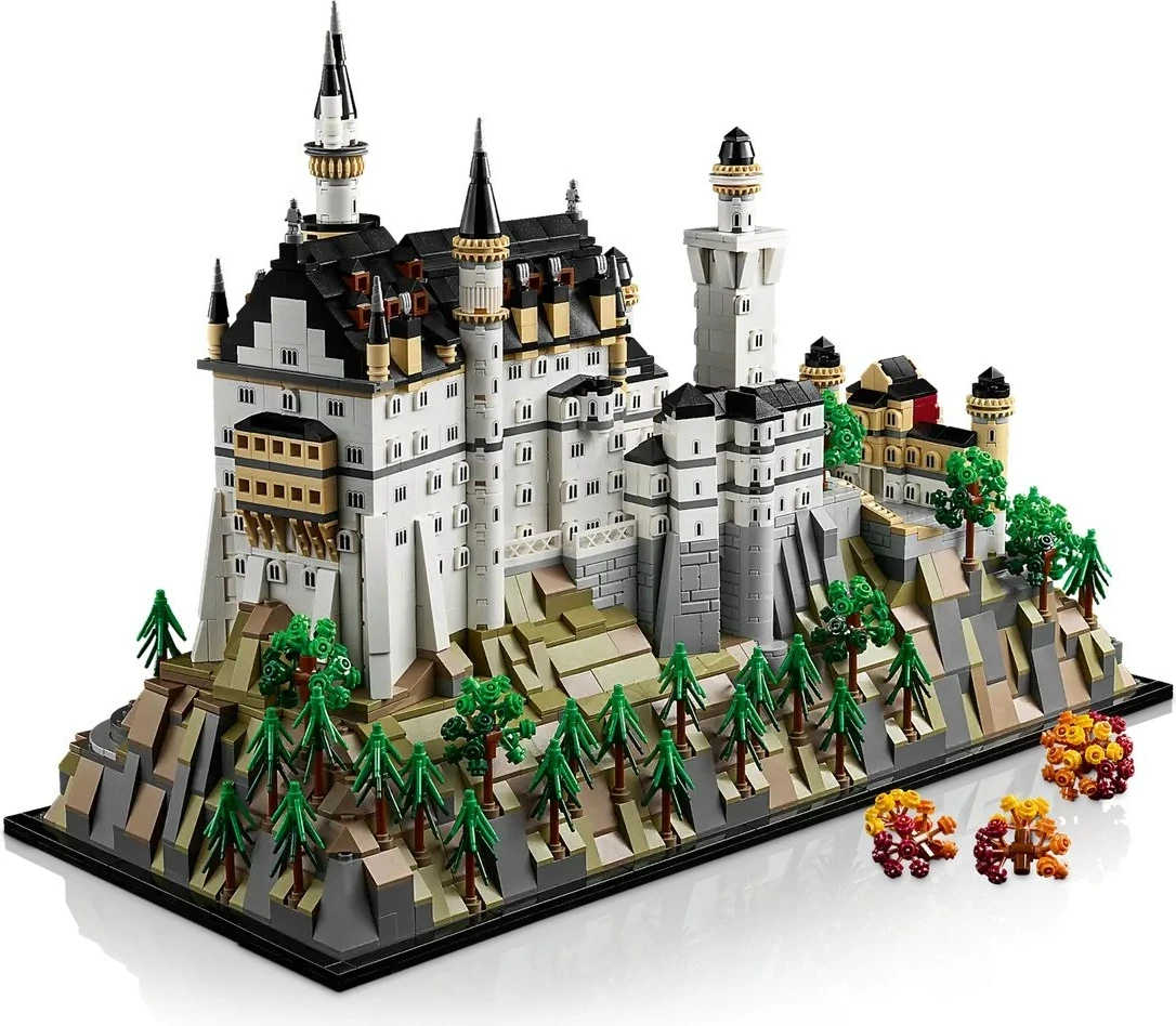 Set LEGO Architecture Neuschwanstein Castle 21063, për të rritur