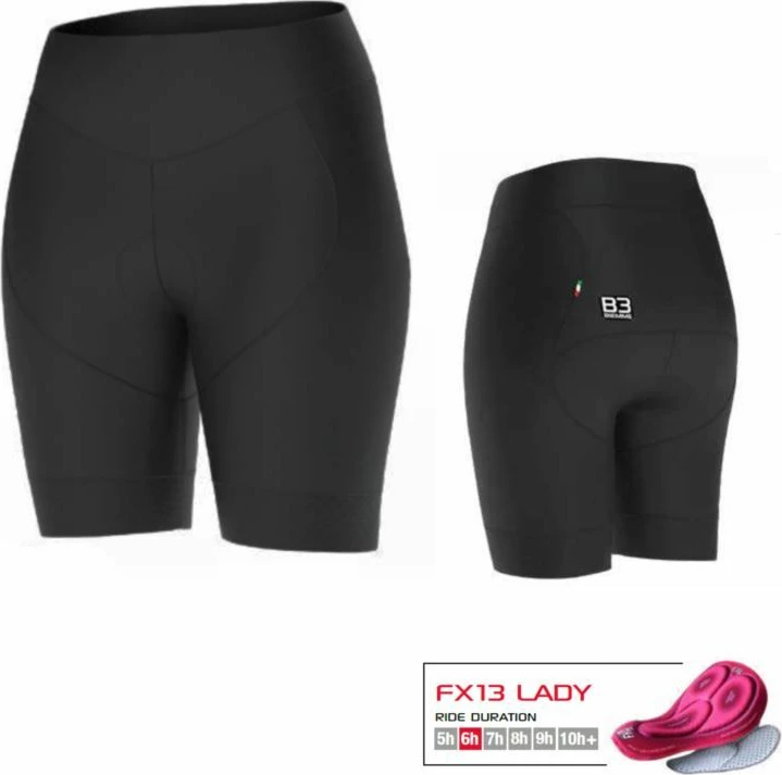 Shorce çiklizmi Biemme për femra, të zeza