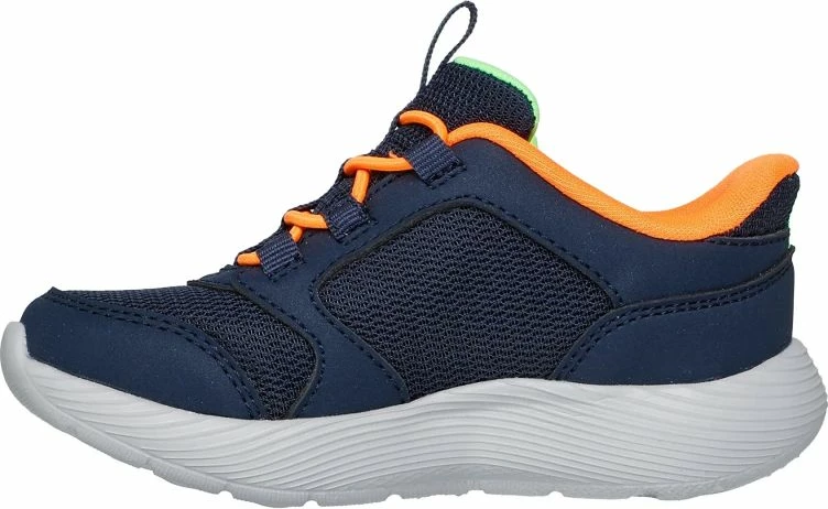 Atlete fëmijë Skechers, kaltër-portokalli