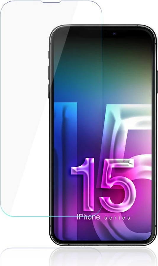 Xham hibrid mbrojtës 3MK FlexibleGlass për iPhone 15, 6.1 inç, Transparent