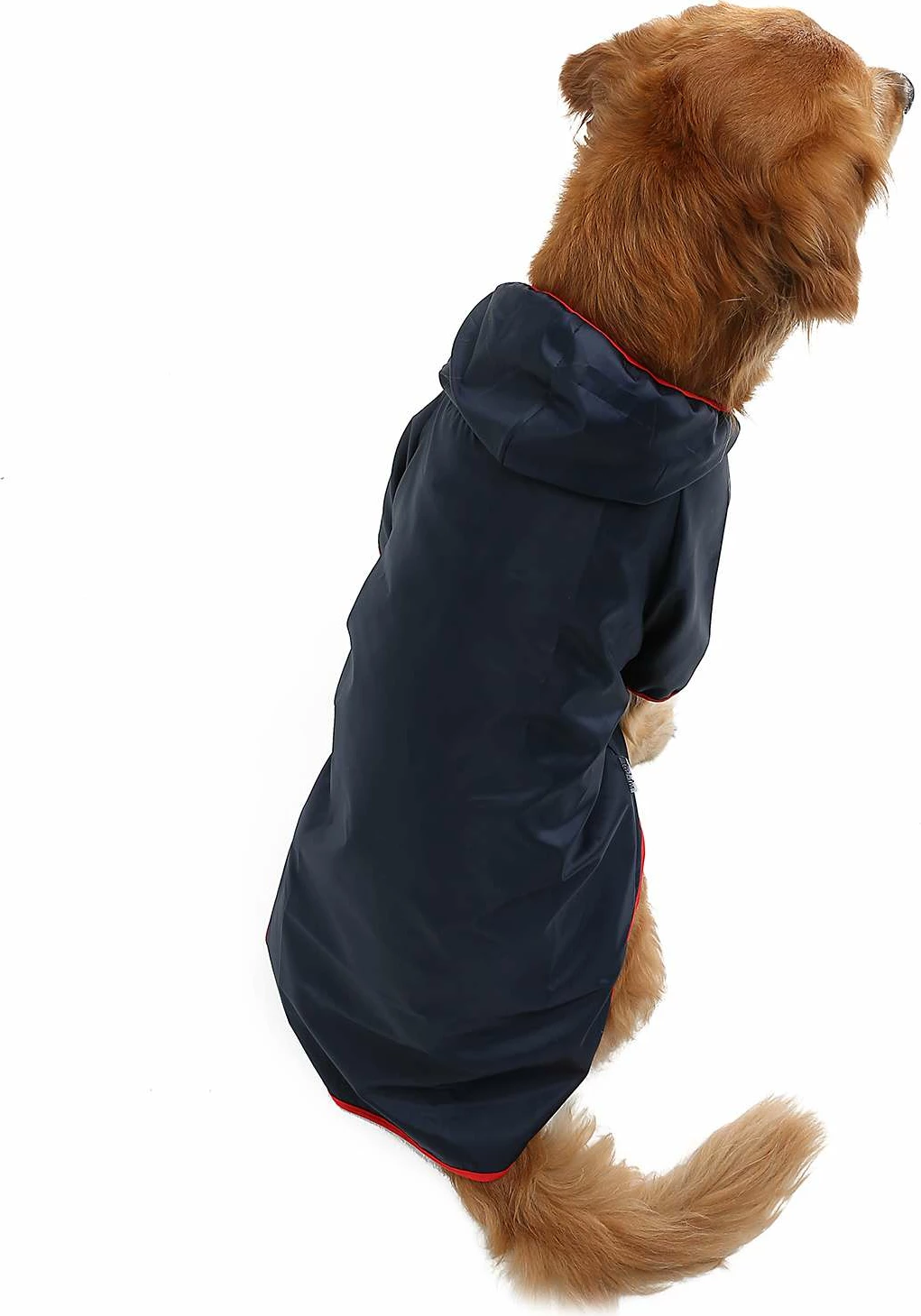 Hudi për qen, ngjyrë navy, Paws & Whiskers, 3XL, rezistente ndaj ujit