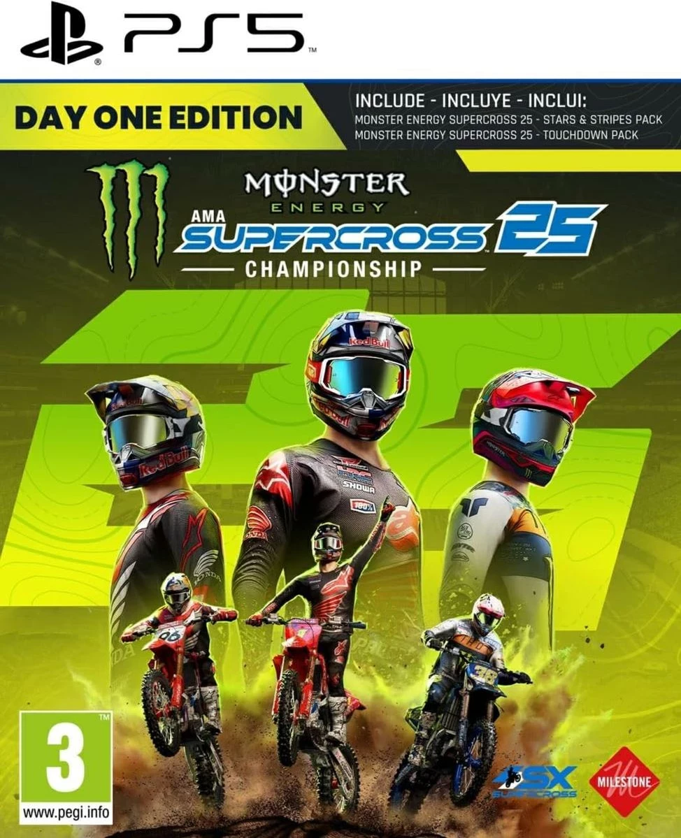 Lojë PS5 Monster Energy Supercross 25 Day One Edition