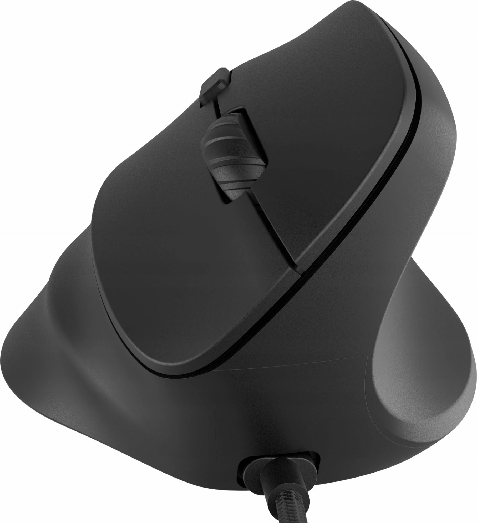 Maus Natec Crake 2 Pro NMY-2272 12800 DPI, me kabllo USB, vertikal, 6 butona, RGB, i zi