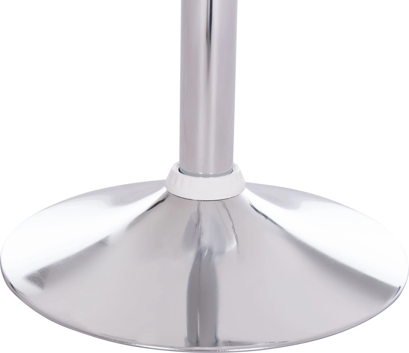 Karrige për bar rrotulluese DAISY, ABS e bardhë, 44x38x85cm, set prej 2 copësh