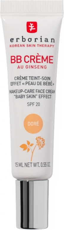 Krem mbulues për fytyrë Erborian BB Cream with Ginseng, 15 ml