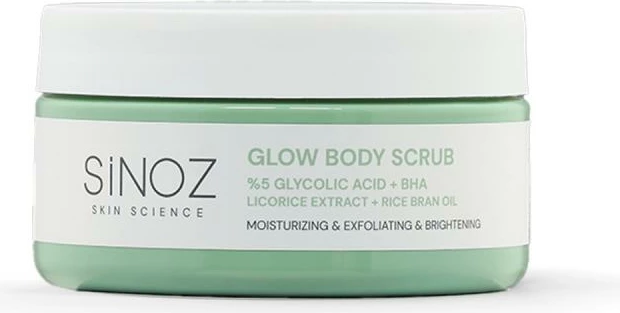 Skrab trupi Glow Sinoz, 200g