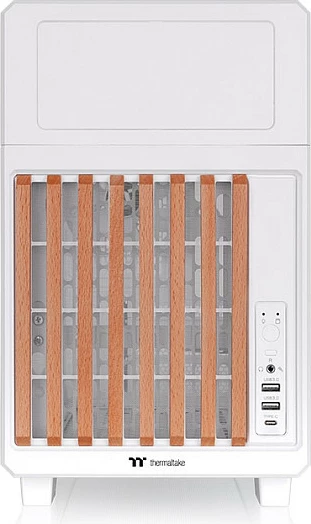 Kasë Thermaltake TR200 WS, USB-C + 2x USB 3.2, Snow White e bardhë