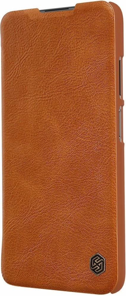 Mbështjellës Nillkin Qin për Xiaomi Redmi Note 9T 5G, lëkurë, kafe