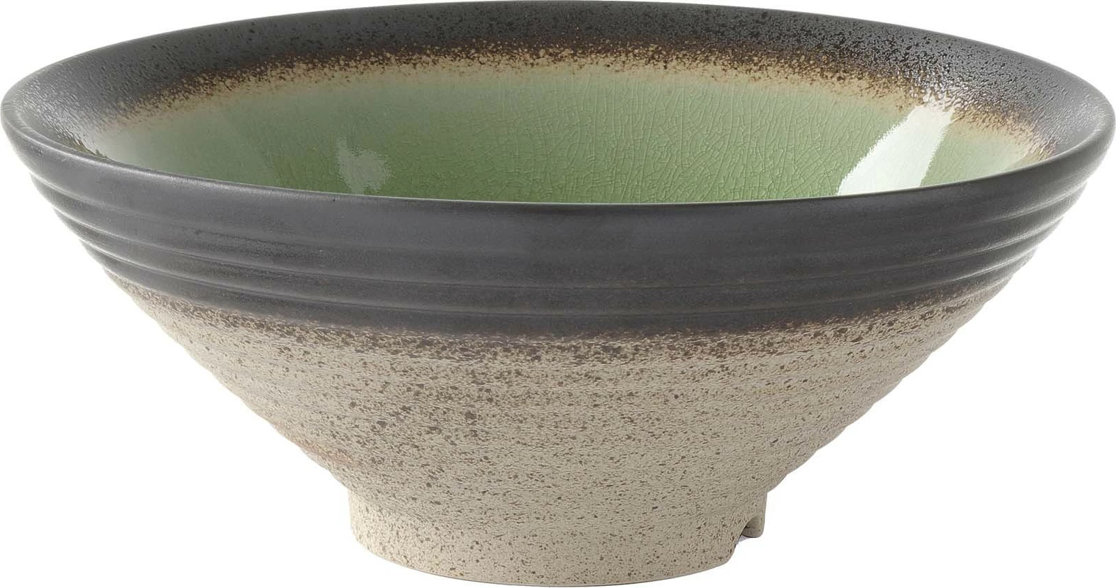 Tas konik Fine Dine Beryl 1.5L 225x90mm, gjelbër, set 2 copë