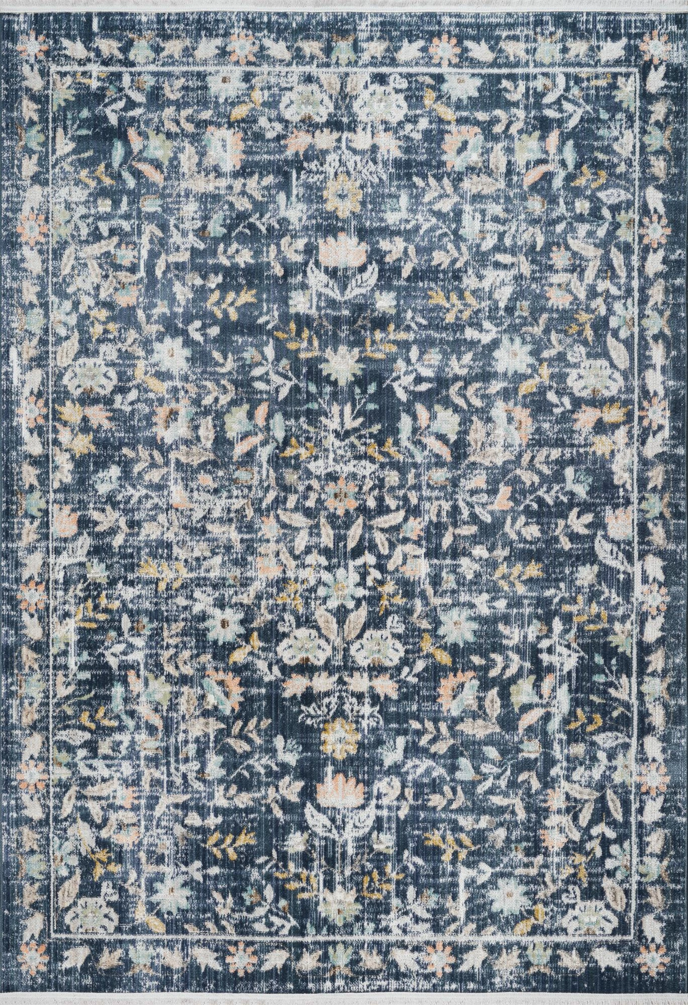 Qilim (80 x 150) Conceptum Hypnose, rustik 2224, ngjyrë kaltër