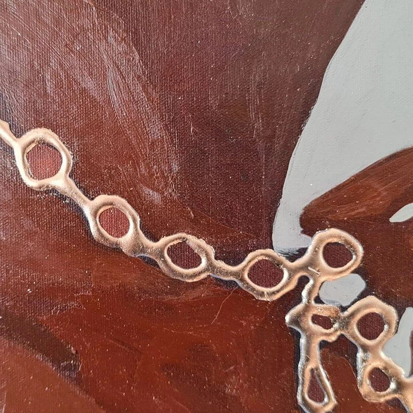 Pikturë dekorative me vaj, Wallity, OPL62059008476 - 70100