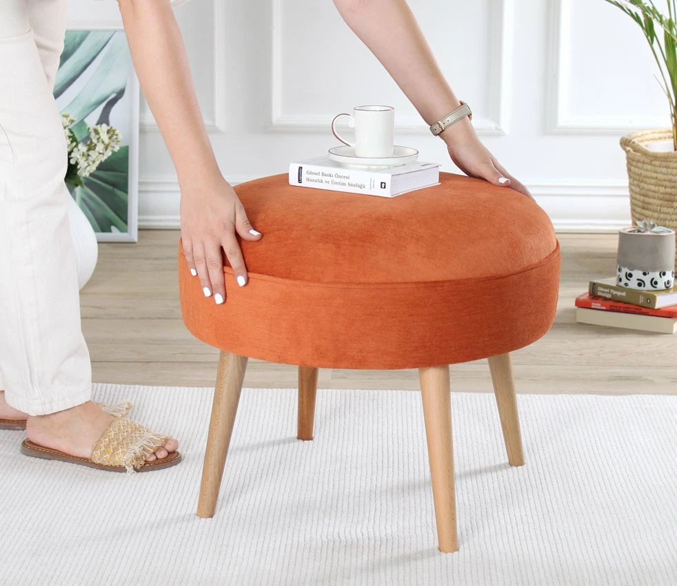 Puf Atelier del Sofa, Romley, portokalli