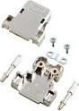 Haubë konektori D-Sub EFB Elektronik E-DH25 (29414.1), DB25, argjend