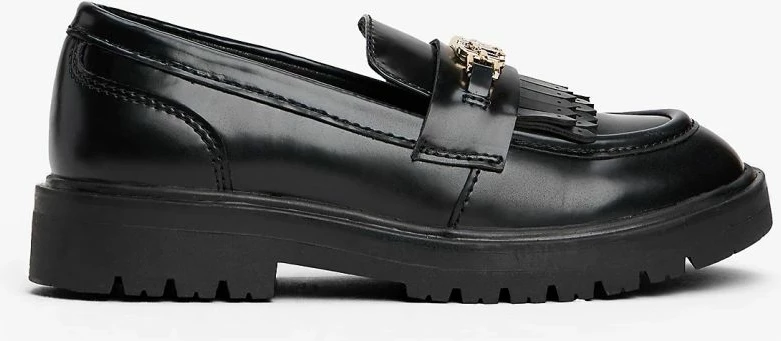 Mokasina për femra Tommy Hilfiger LOW CUT SHOE T3A4-34011-1453999, të zeza