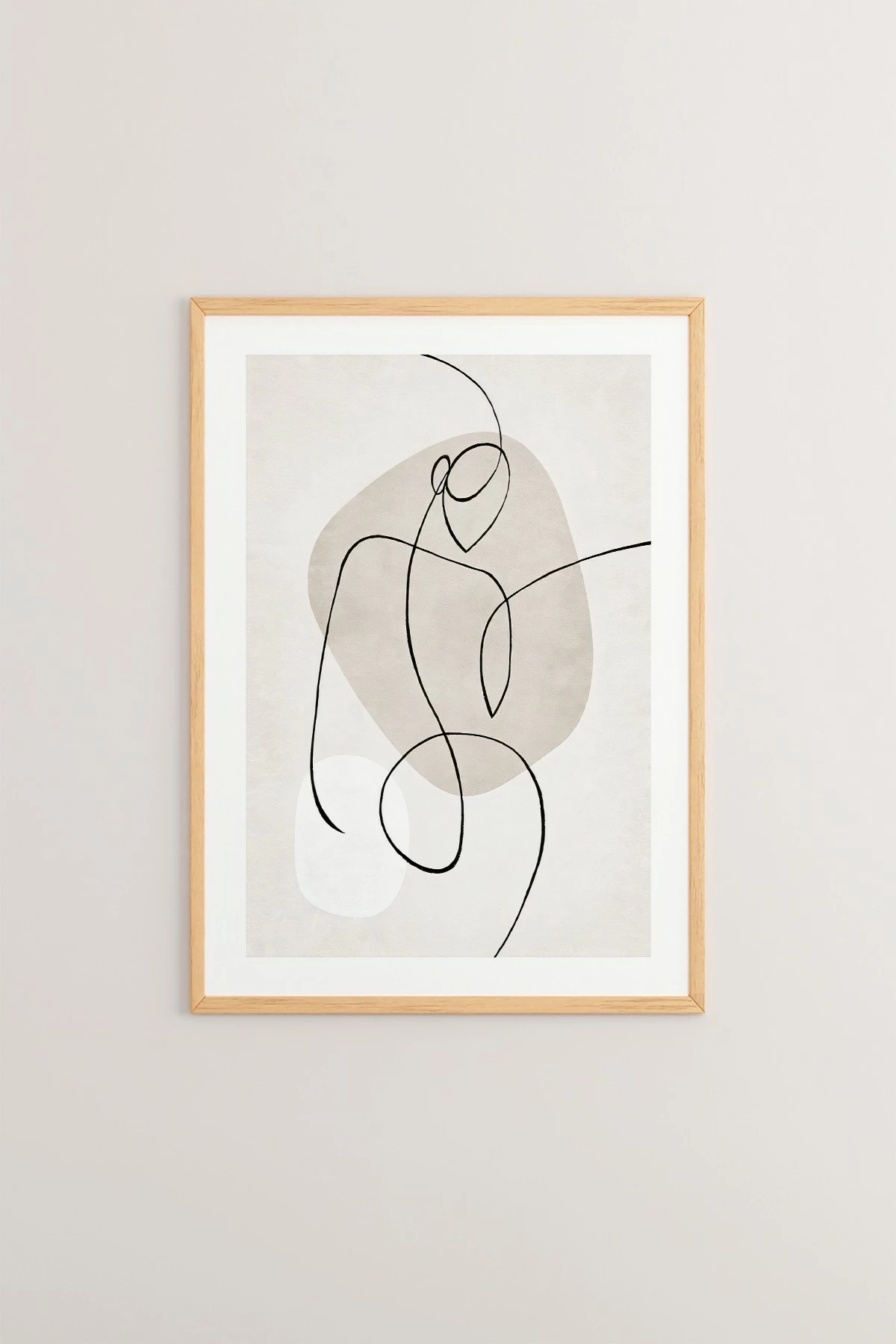 Pikturë dekorative me kornizë, Wallity, Tekhamcerceve31, shumëngjyrëshe, 33x48cm