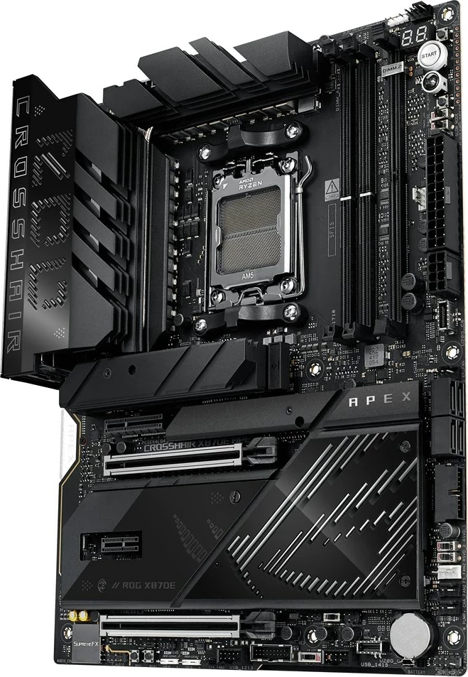 Pllakë amë ASUS ROG CROSSHAIR X870E APEX, Socket AM5, ATX, e zezë