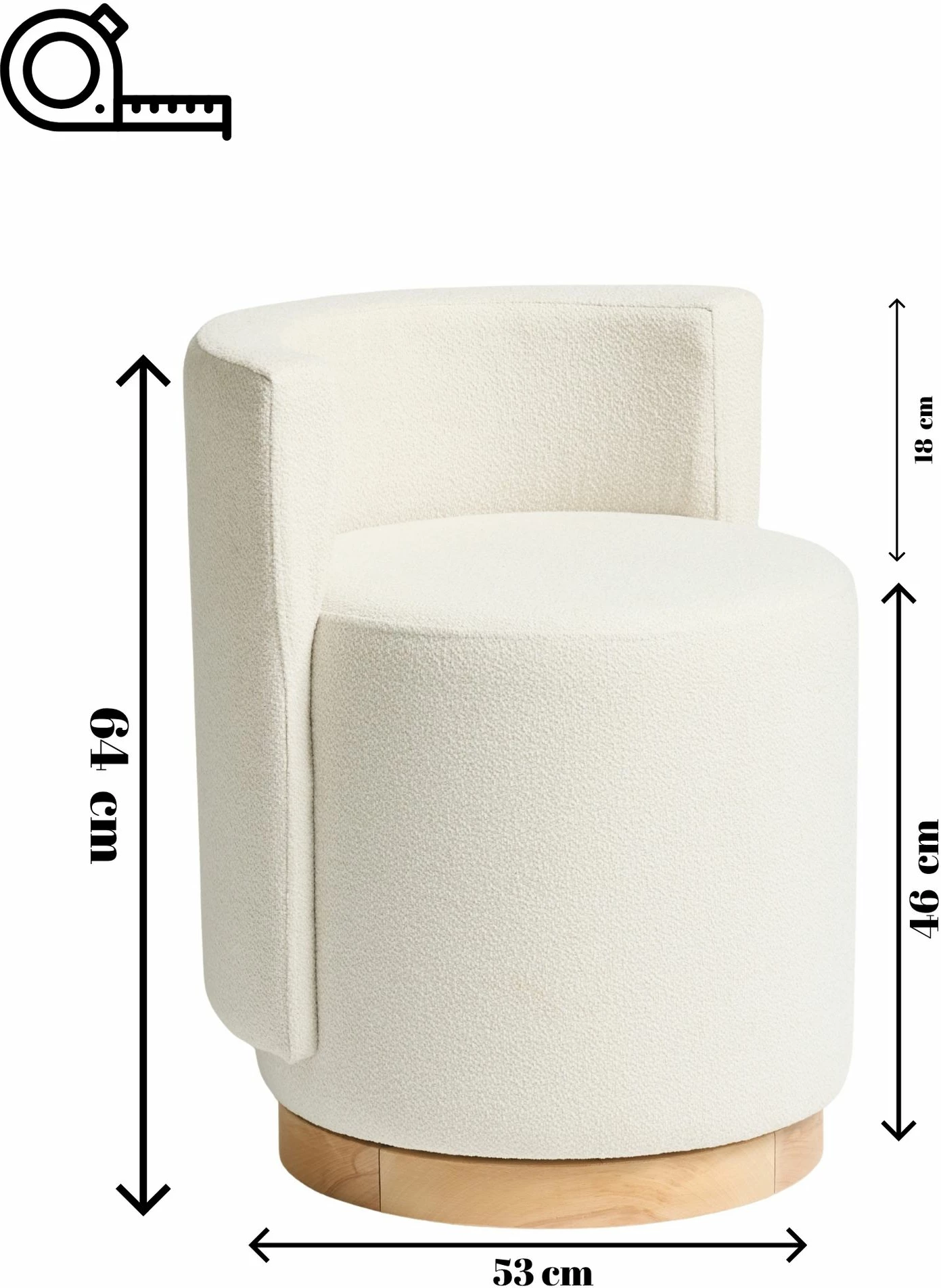 Tufet Wayde, krem, Atelier del Sofa