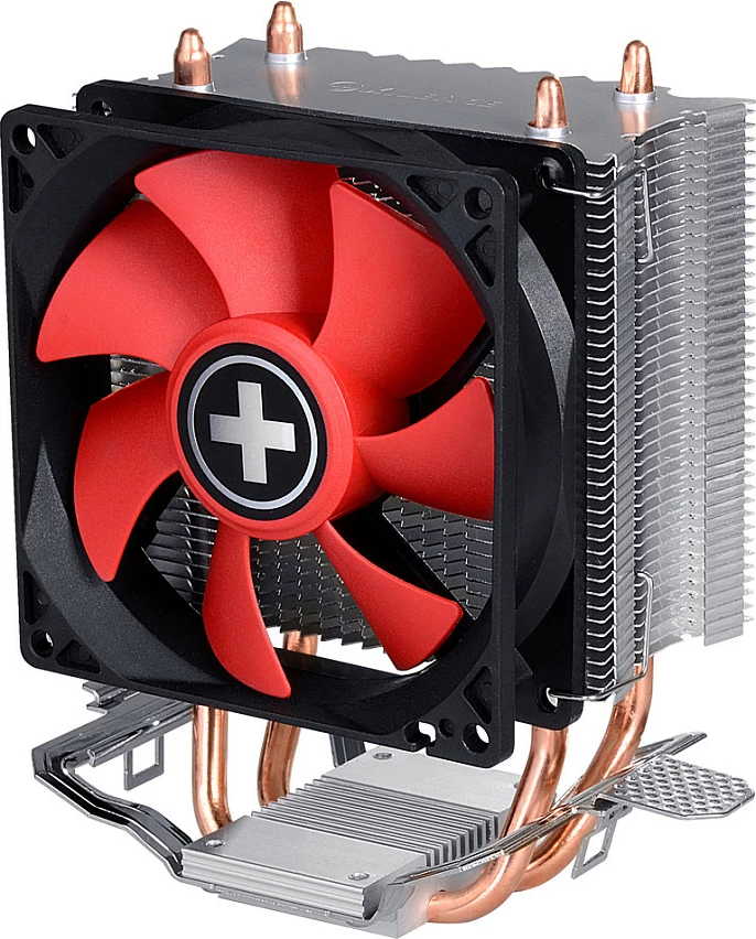 Ftohës procesori Xilence A402, për AMD Socket FMx/AM3/AM4, TDP 130W, kuqe/zezë