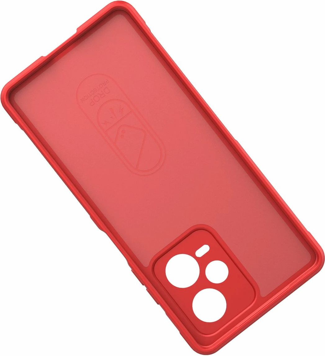 Mbështjellës Hurtel Magic Shield Case për Xiaomi Redmi Note 12 Pro+, i kuq