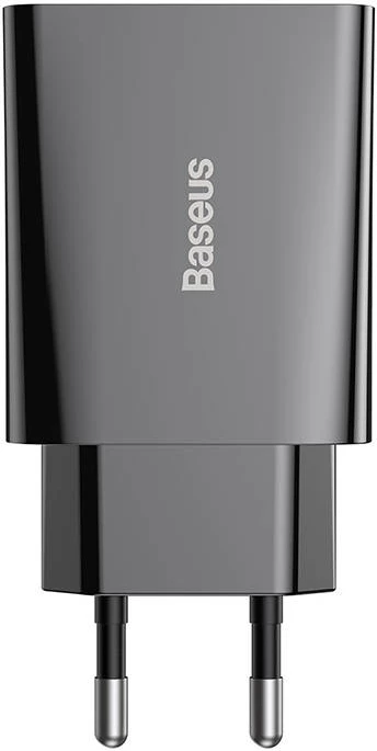 Karikues i shpejtë Baseus Speed Mini Quick Charger 1C, 20W, USB-C, i zi