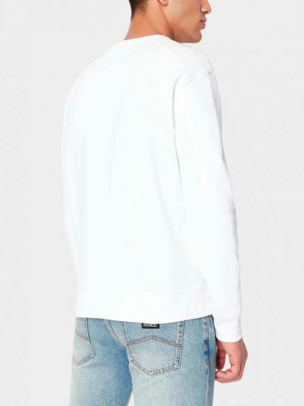 Duks për meshkuj Armani Exchange, i bardhë