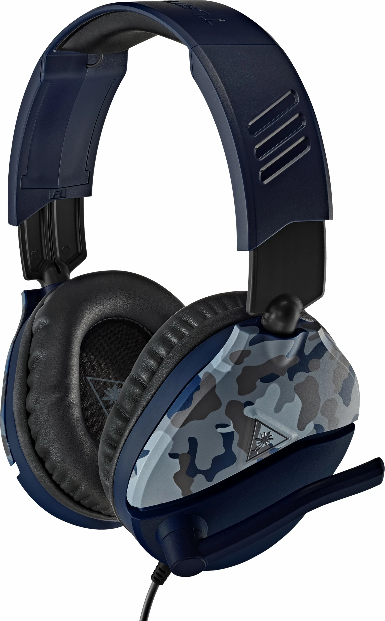 Kufje Turtle Beach Recon 70, Xbox PS5 PS4 Switch PC, Camo Blue