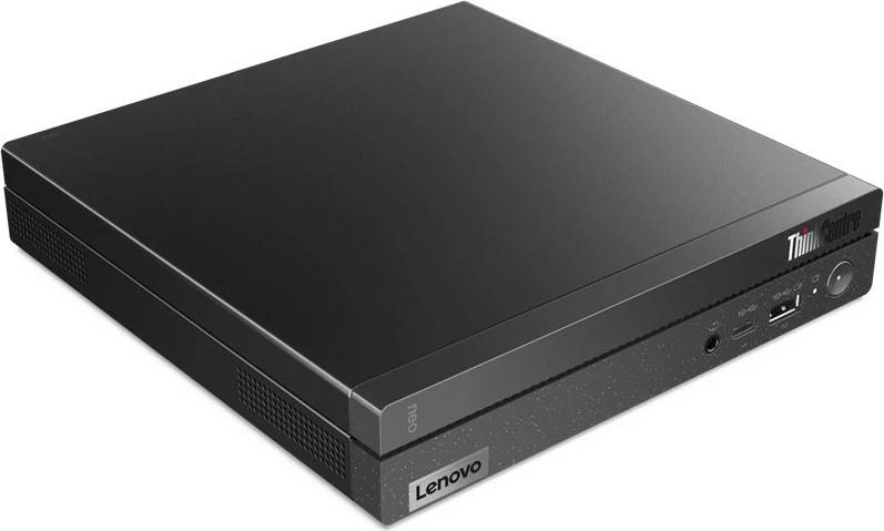 Kasë Lenovo ThinkCentre Neo 50q, Intel Celeron, 8GB RAM, 1x8GB DDR4, NVMe, mini PC, e zezë