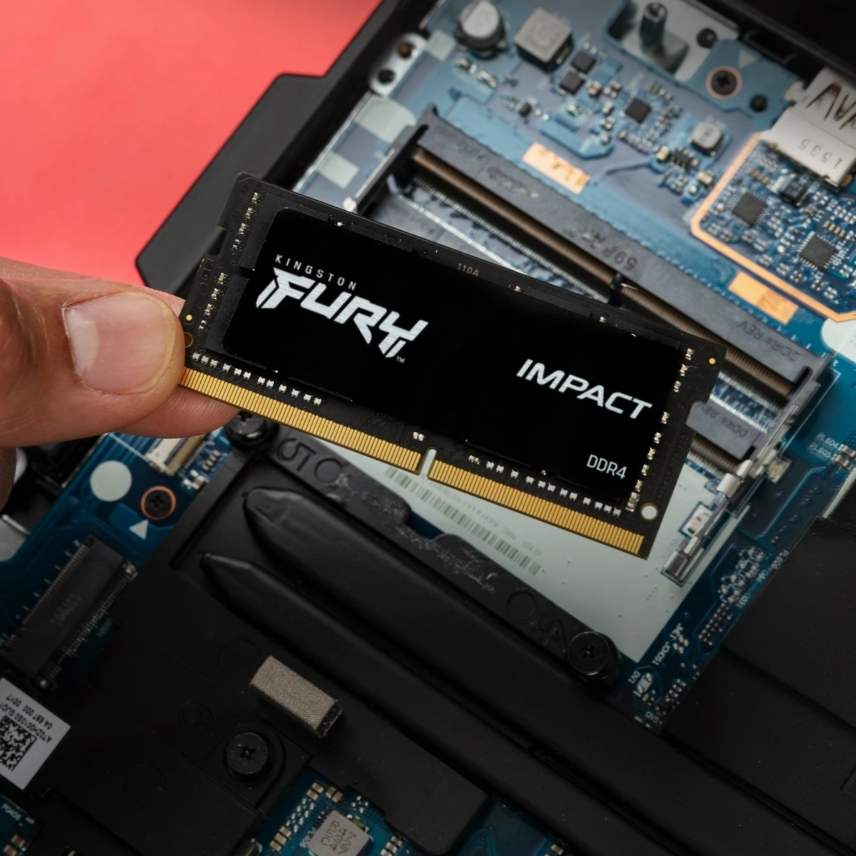 RAM memorje Kingston FURY Impact DDR4 SODIMM 32GB 3200MHz CL20, e zezë