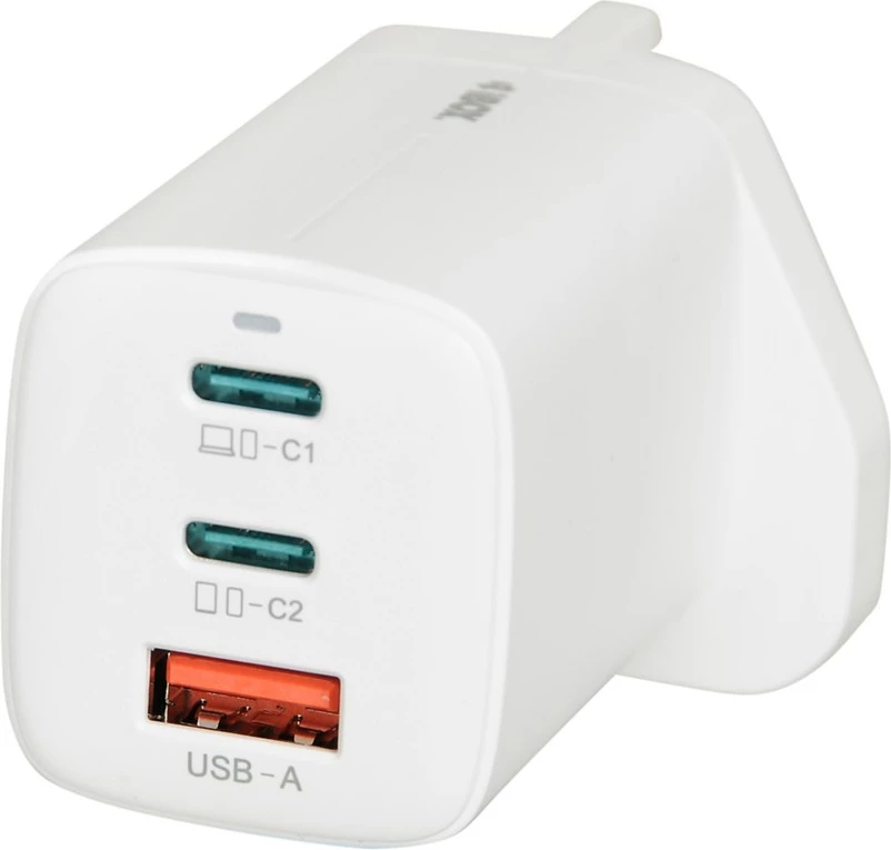 Karikues universal iBOX C-65 GaN 65W, prizë UK, i bardhë