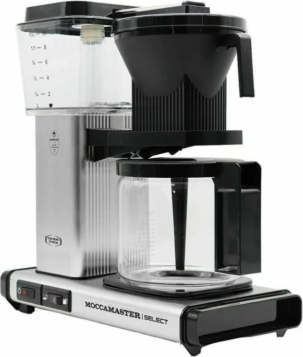 aparat kafeje drip Select Moccamaster KBG 741, argjendt