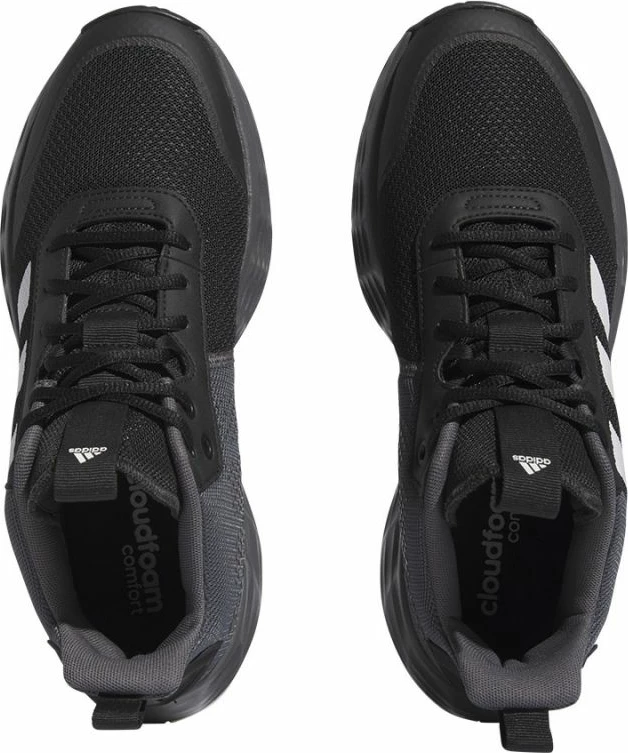 Atlete basketbolli për meshkuj Adidas Own The Game 2.0, zë zeza [Madhësia: 44 2/3]