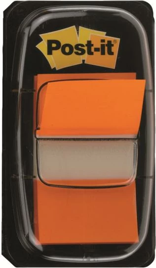 Shirita indeksi ngjitës, 3M Post-it, 680-4, me shpërndarës, portokalli