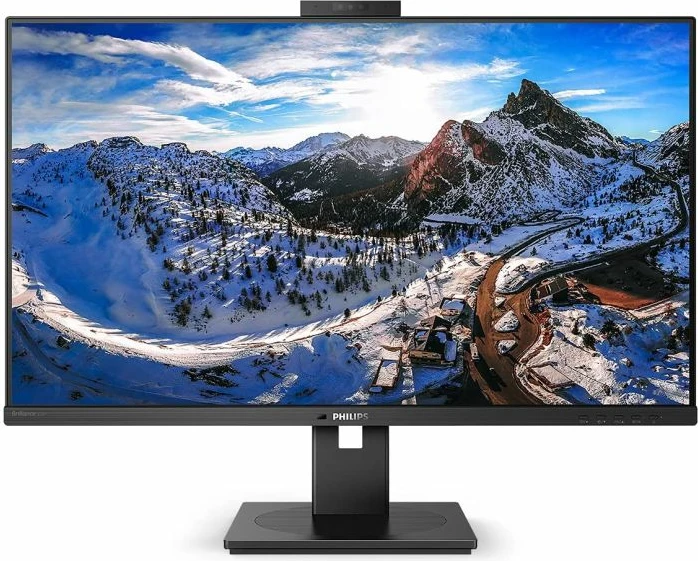 Monitor Philips 326P1H 31.5\" IPS QHD 75Hz USB-C PD 90W me kamerë