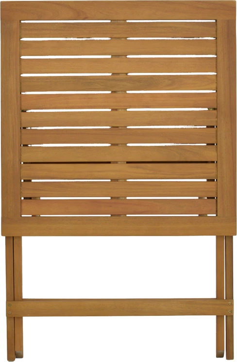 Tavolinë e palosshme Perdu dru akacie natyral 60x60x72cm