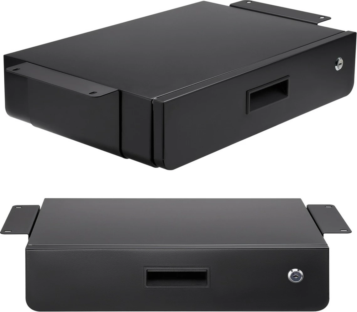 Sirtar organizues nën tavolinë Maclean MC-461, me çelës, 5kg, i zi