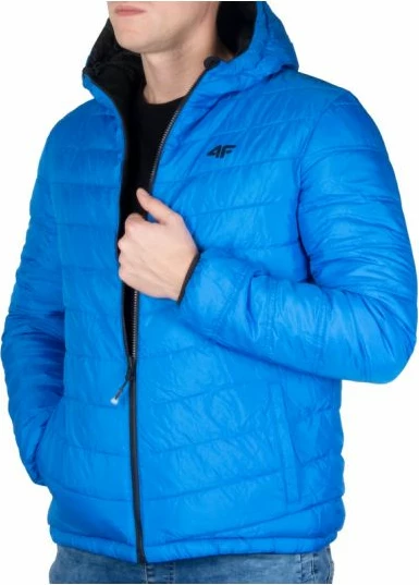 Jakne për meshkuj 4F, të zeza dhe blu [Madhësia: L]