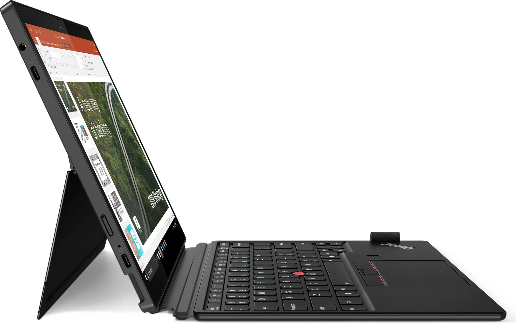 Tablet Lenovo ThinkPad X12 Detachable Gen 2, Intel Core Ultra 7, 32 GB, 1 TB, e zezë