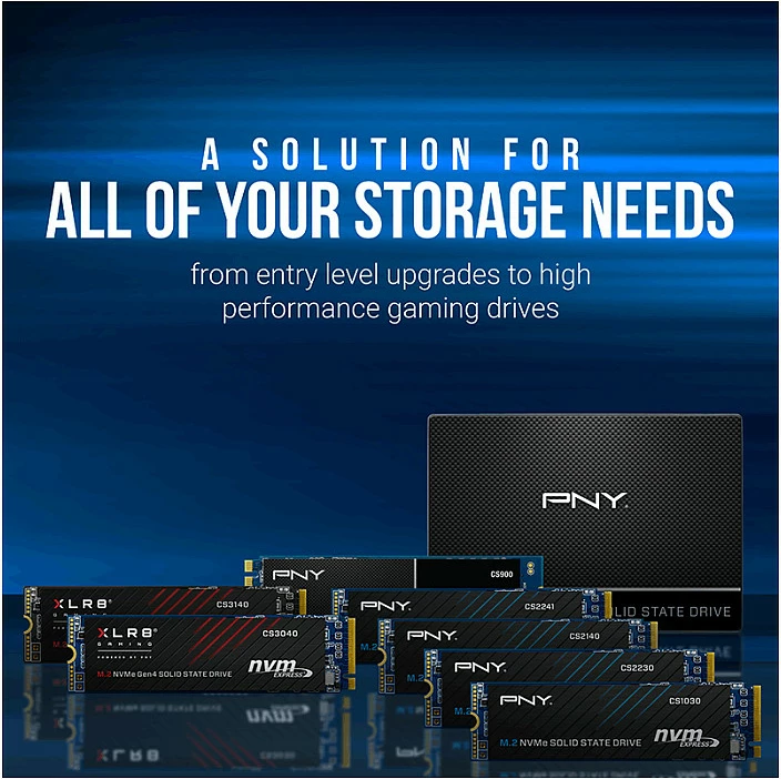 SSD PNY CS2241 1TB M.2 NVMe PCIe 4.0 2280