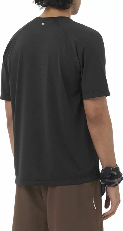 Maicë Salomon SHKout Core Graphic Tee LC2791700, e zezë [Madhësia: L]