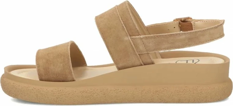 Sandale wedge Filippo DS7746 për femra, camel