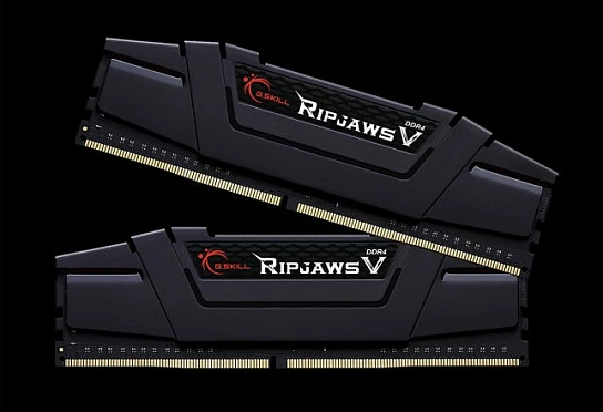 RAM Memorje G.Skill Ripjaws V, 32 GB, 2 x 16 GB, DDR4, 3200 MHz, 288-pin DIMM, E zezë