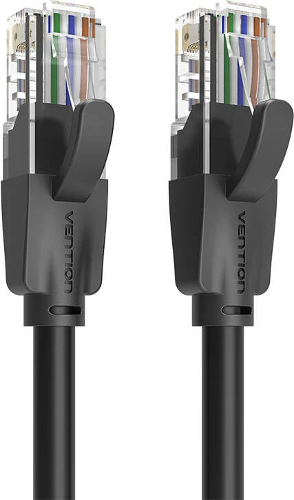 Kabllo rrjeti Vention IBEBN, UTP CAT6, 15m, e zezë