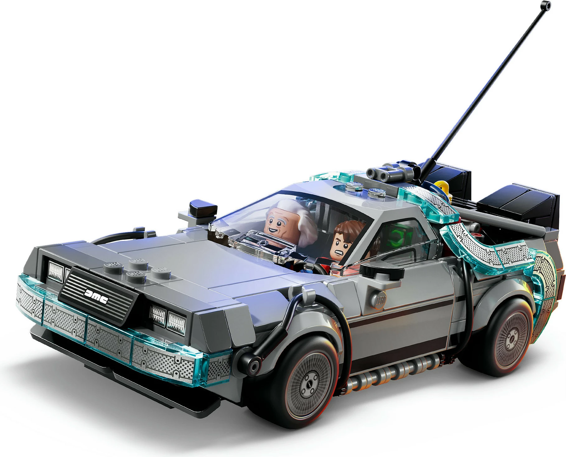Set ndërtimi LEGO Speed Champions Time Machine Back to the Future 77256, 357 copë, multikolor