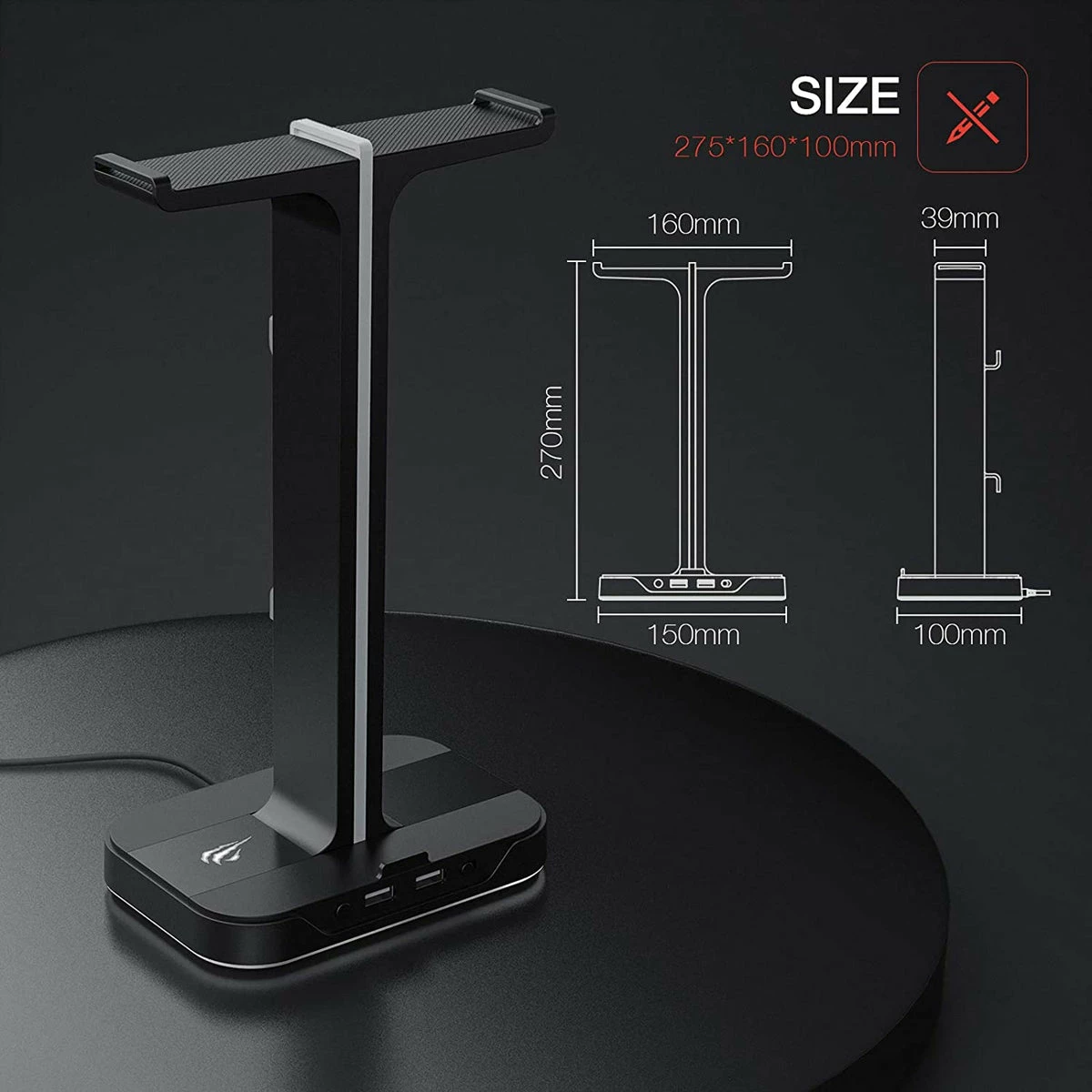 Mbajtëse Për Kufje HAVIT TH650