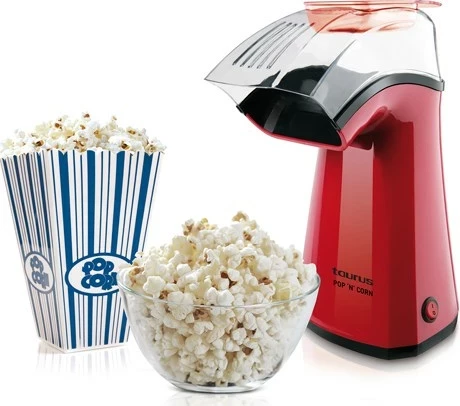 Makineri për kokoshka Taurus Pop'n'Corn, 1100 W, Kuqe