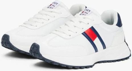 Atlete për femra Tommy Hilfiger, të bardha/blu [Madhësia: 35]